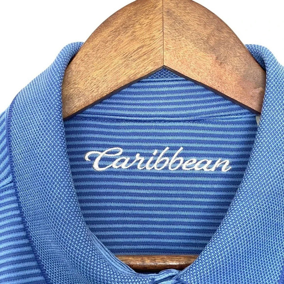 Caribbean Modal Blend Polo Shirt Size XL - Picture 3 of 7